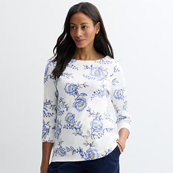 Women's Croft & Barrow® Boatneck Top