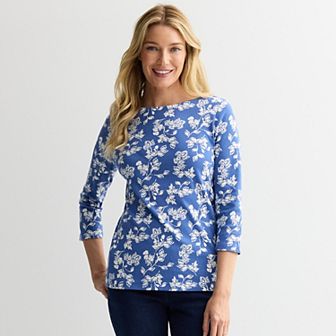 Women's Croft & Barrow® Boatneck Top