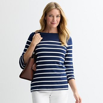 Women's Croft & Barrow® Boatneck Top