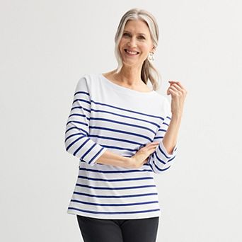 Women's Croft & Barrow® Boatneck Top