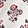 Red Small Floral