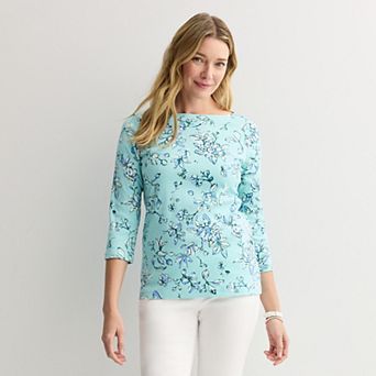 Women's Croft & Barrow® Boatneck Top