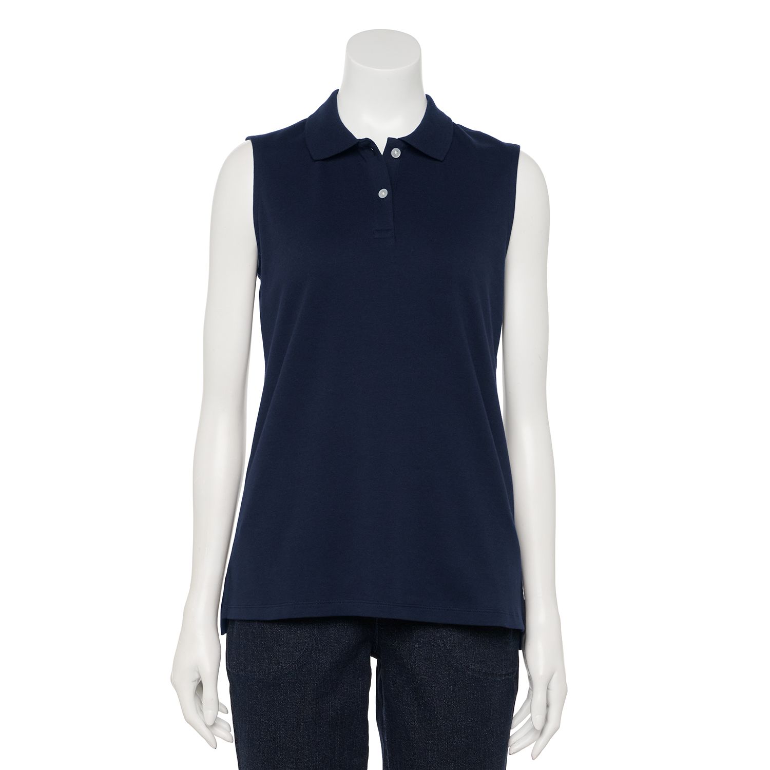 croft and barrow sleeveless polo