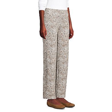 Women's Lands' End Starfish Straight-Leg Pull-On Pants