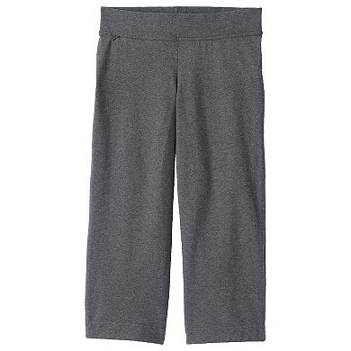 Women's Lands' End Starfish Straight-Leg Pull-On Crop Pants