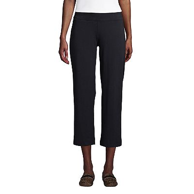 Women's Lands' End Starfish Straight-Leg Pull-On Crop Pants