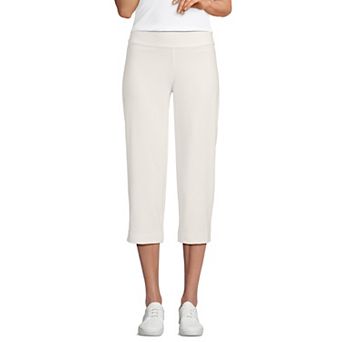 Women's Lands' End Starfish Straight-Leg Pull-On Crop Pants