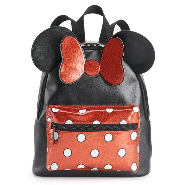 Minnie Mouse Denim Polka Dot Mini-Backpack