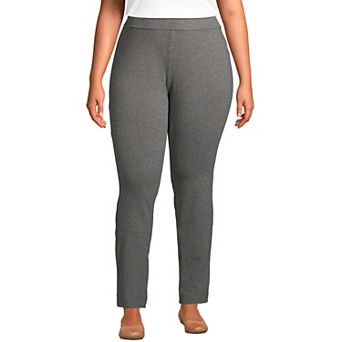 Plus Size Lands' End Starfish Slim Straight Leg Pull-On Pants