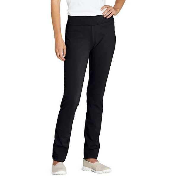 Petite Lands' End Starfish Slim Cut Pull-On Pants