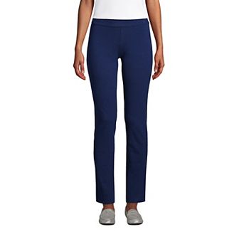 Petite Lands' End Starfish Slim Cut Pull-On Pants