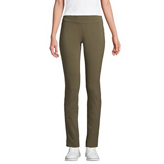 Petite Lands' End Starfish Slim Cut Pull-On Pants
