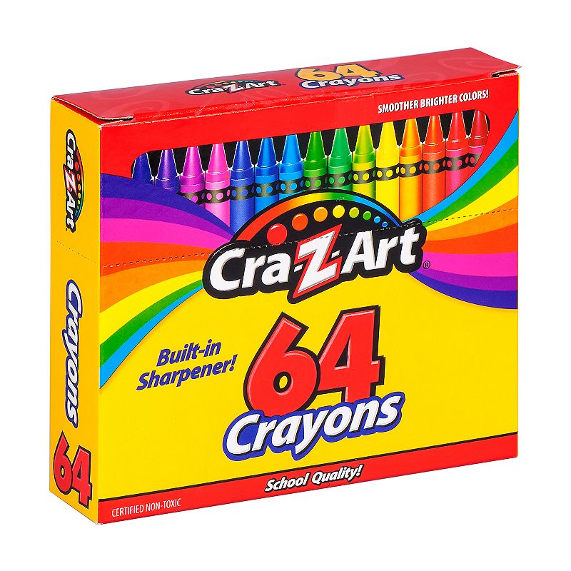 UPC 884920102026 product image for Cra-Z-Art 64-Color Crayons, Multicolor | upcitemdb.com