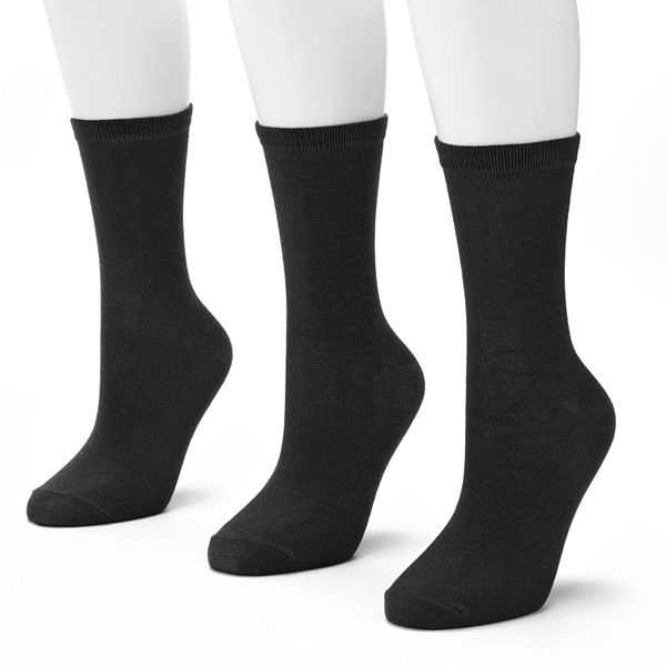 Sonoma Goods For Life® 3-pk. Crew Socks