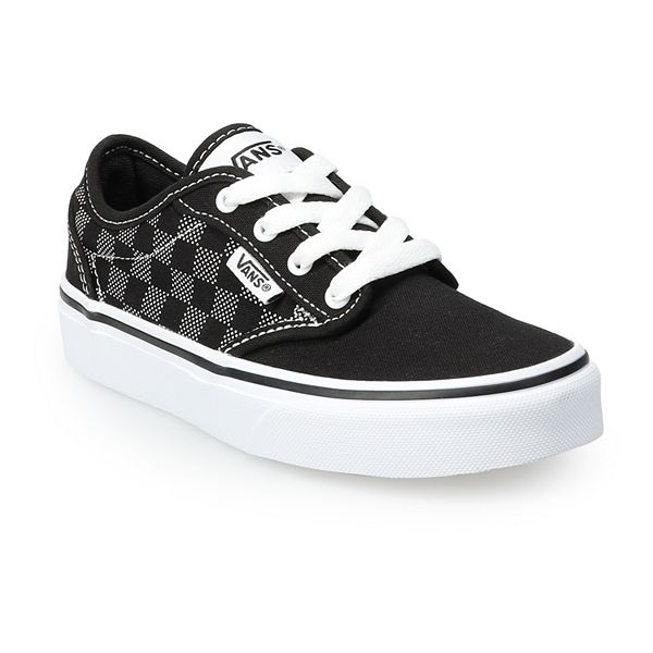 Vans kids checkered outlet shoes