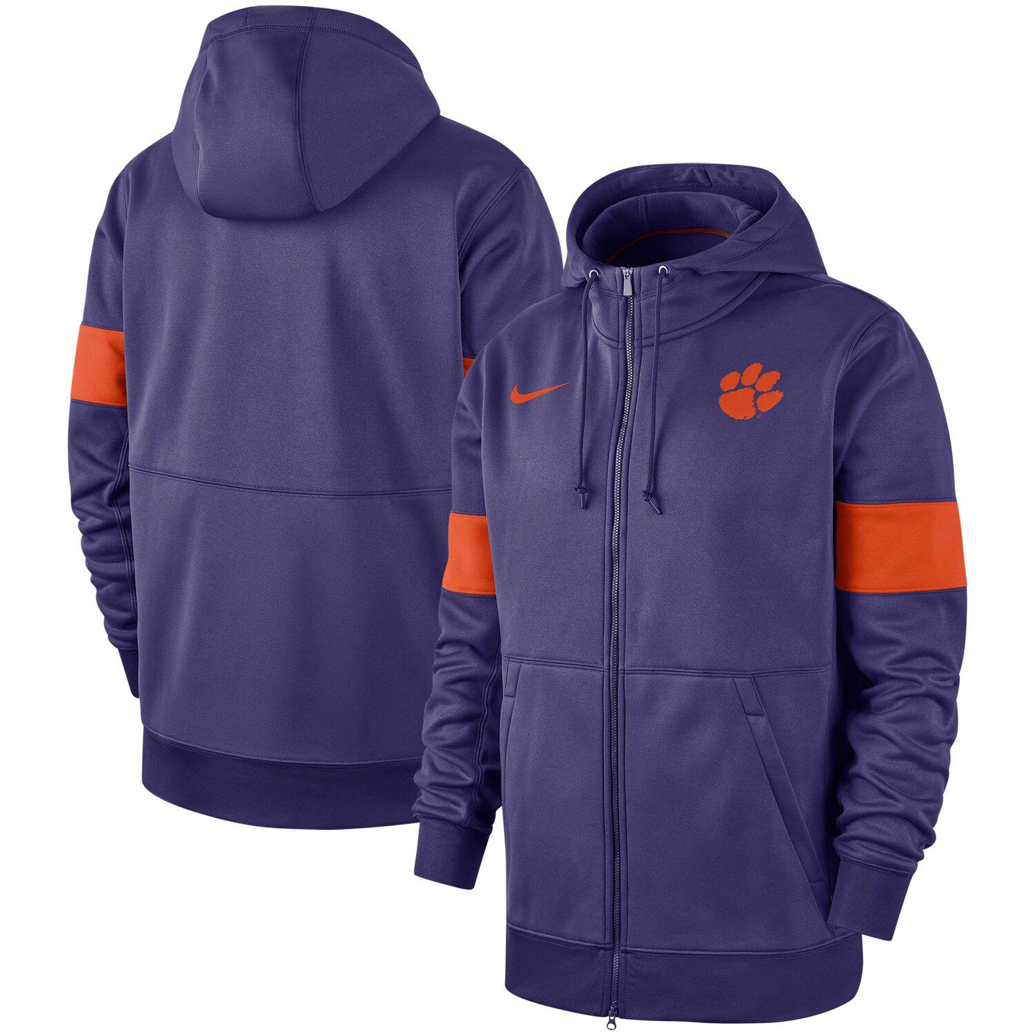 purple nike zip up