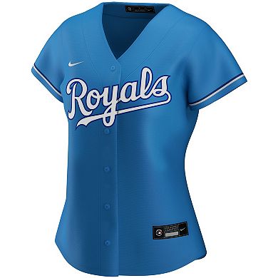 Women's Nike Light Blue Kansas City Royals Alternate Replica Team Jersey
