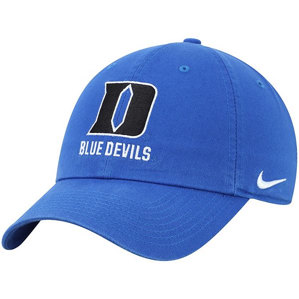 Men's Nike Royal Duke Blue Devils Logo Statement Heritage 86 Adjustable Hat