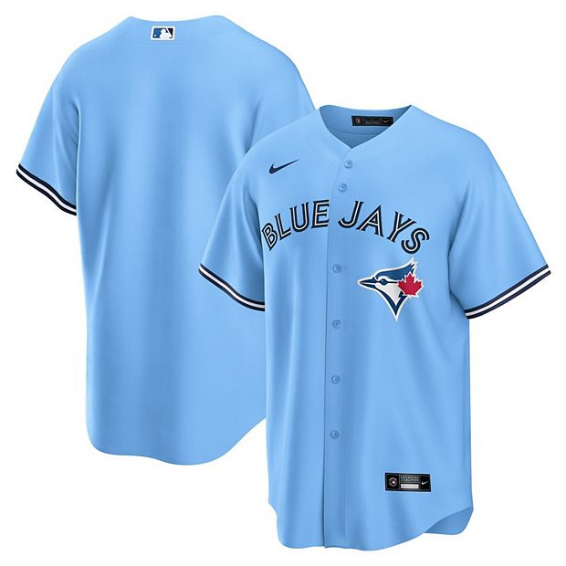 Men's Nike Powder Blue Toronto Blue Jays Alternate 2020 Replica Team Jersey