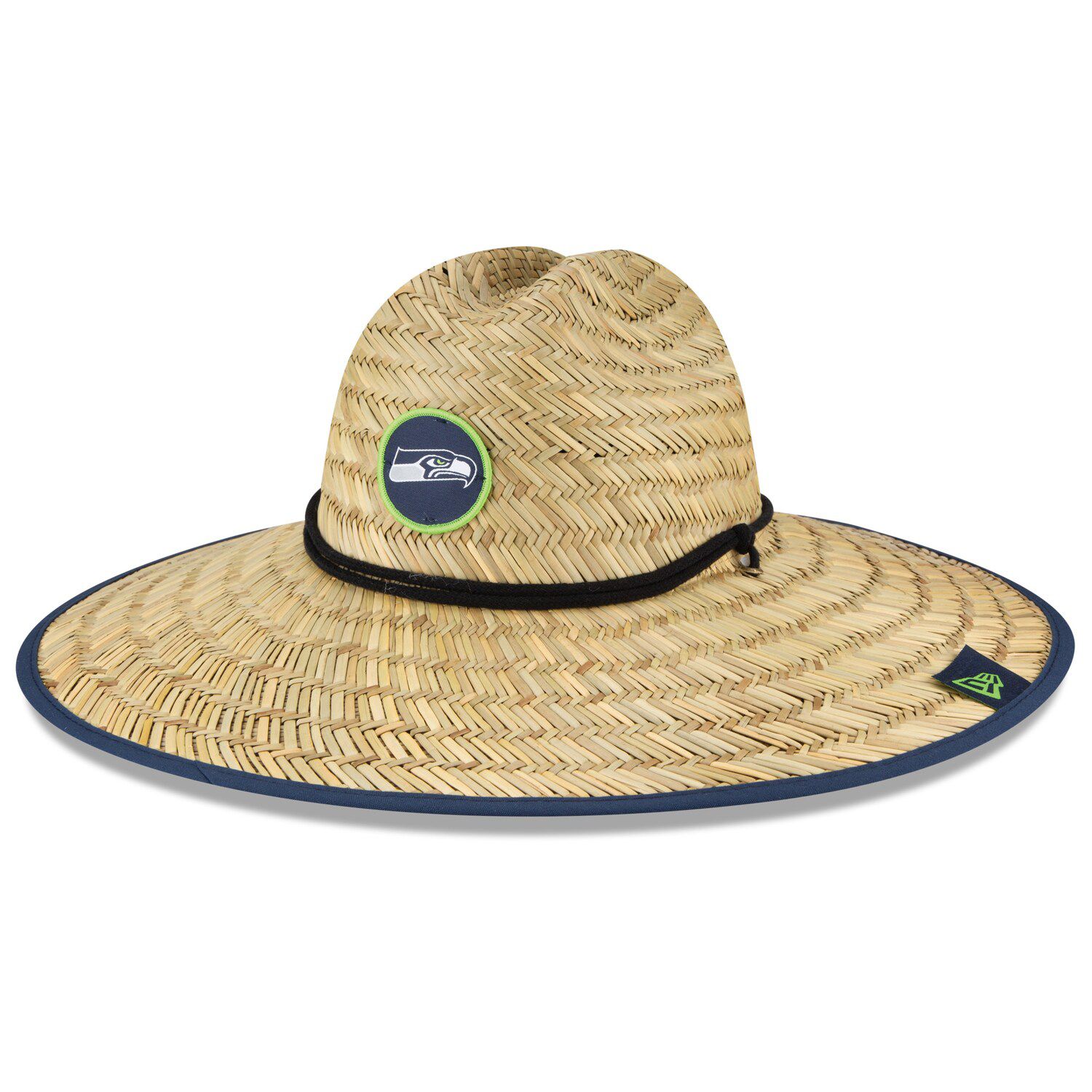 Men's New Era Natural Miami Dolphins 2020 NFL Summer Sideline Official  Straw Hat