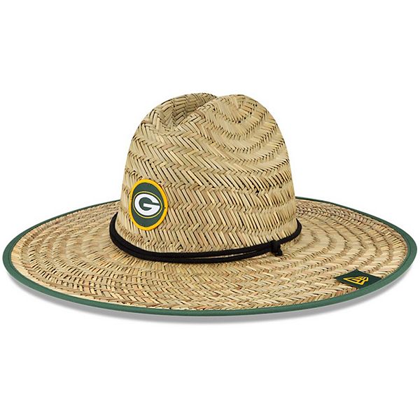 Green Bay Packers NFL Custom Painted Straw Cowboy Hat with Patch and  Hatband