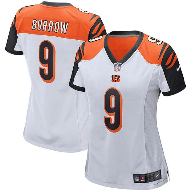 Women s Nike Joe Burrow White Cincinnati Bengals Player Game Jersey