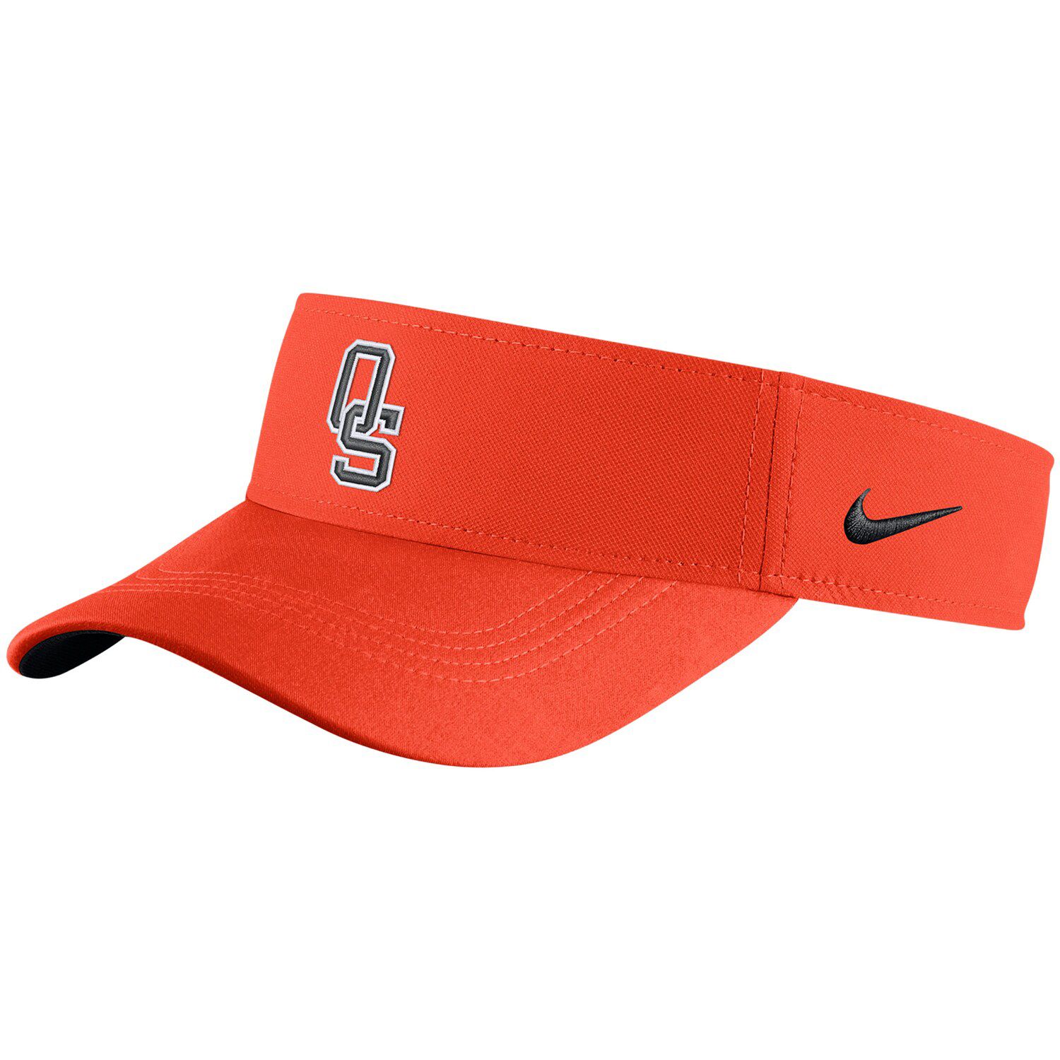 orange nike visor