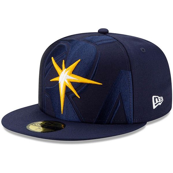 Men's New Era Navy Tampa Bay Rays State 9FIFTY Snapback Hat