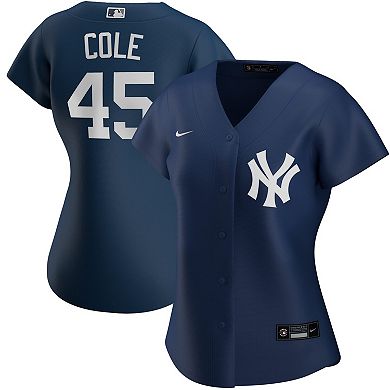 Women's Nike Gerrit Cole Navy New York Yankees Alternate Replica Player Jersey