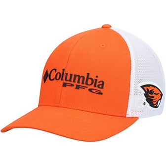Men's Columbia Orange Oregon State Beavers PFG Snapback Adjustable Hat