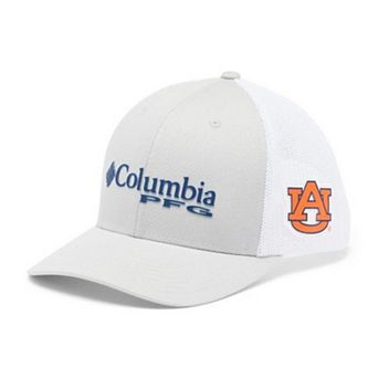 Men's Columbia Gray Auburn Tigers PFG Snapback Hat