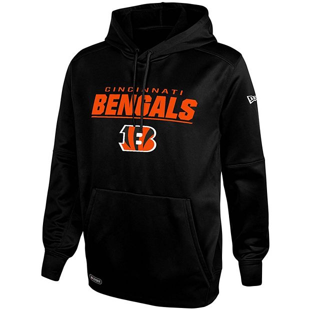 Nfl Cincinnati Bengals Boys' Black/gray Long Sleeve Hooded