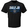 Men's JR Motorsports Official Team Apparel Black Dale Earnhardt Jr. NASCAR Hall of Fame Class of 2021 Vintage T-Shirt