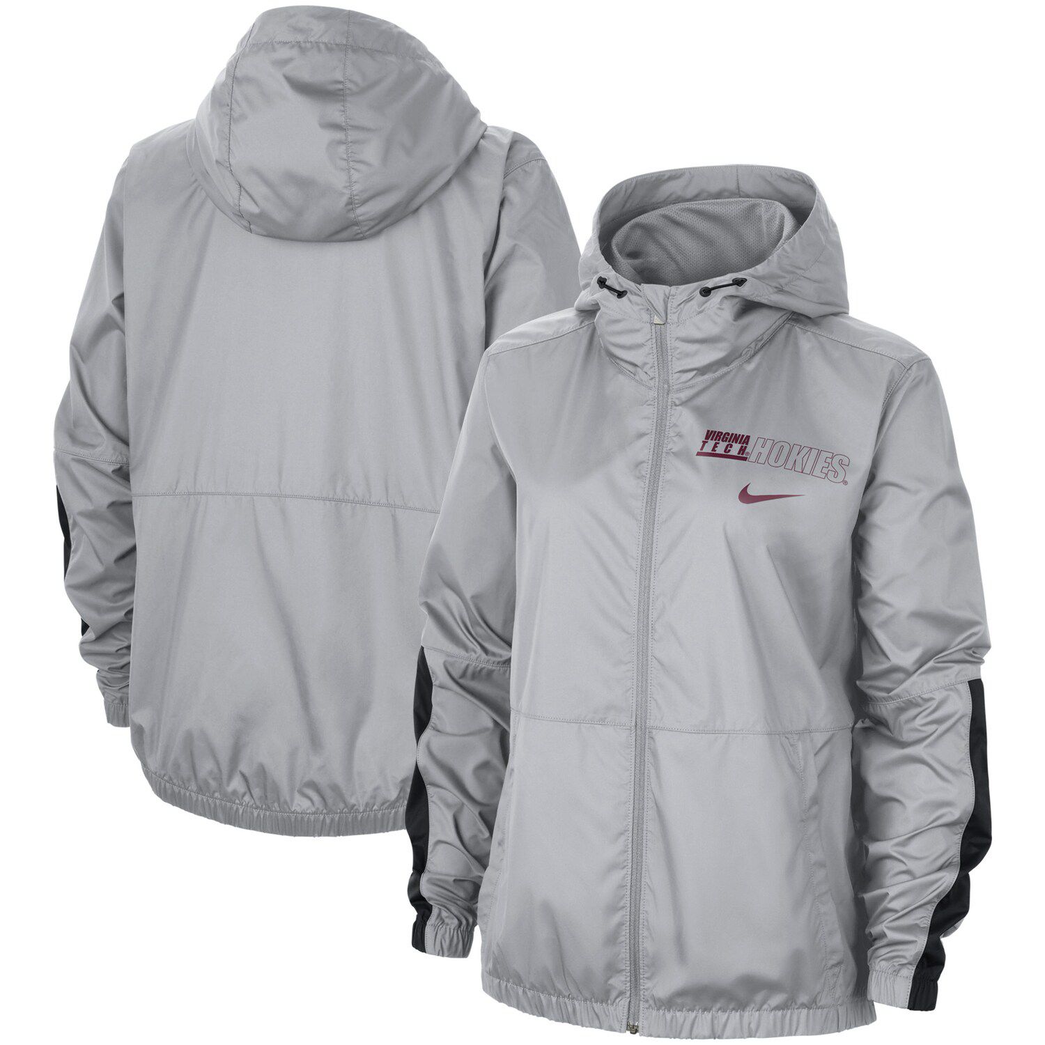 women's nike colorblock hooded track jacket