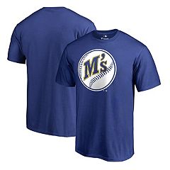 Men's Fanatics Branded Royal Seattle Mariners Cooperstown Winning Streak Personalized Name & Number T-Shirt