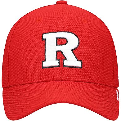 Men's adidas Scarlet Rutgers Scarlet Knights 2021 Sideline Coaches AEROREADY Flex Hat