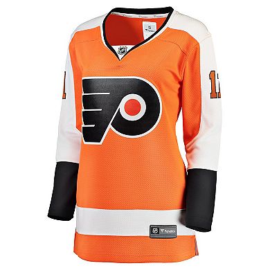 Women's Fanatics Branded Travis Konecny Orange Philadelphia Flyers Home Premier Breakaway Player Jersey