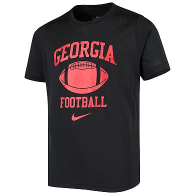 Youth Nike Black Georgia Bulldogs Retro Lockup Legend Performance T-Shirt