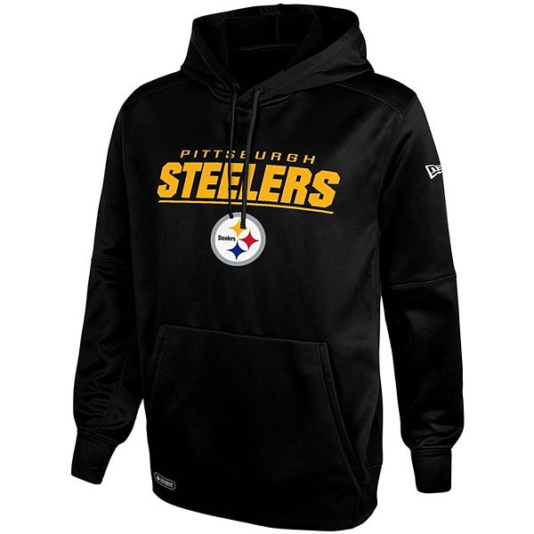 New Era Pittsburgh Steelers NFL Black Pullover Hoodie Sweatshirt