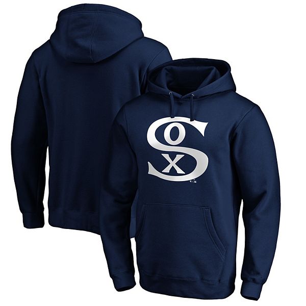 MLB Team Apparel Youth Chicago White Sox Navy Cooperstown Pullover Hoodie