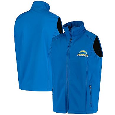 Men's Dunbrooke Royal Los Angeles Chargers Circle Archer Softshell Full-Zip Vest