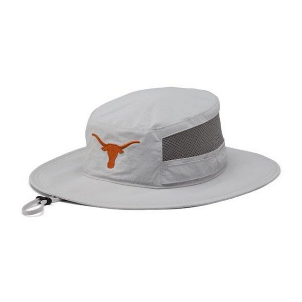 Men's Columbia Gray Bora Bora Booney II Omni-Shade COOLMAX Bucket Hat