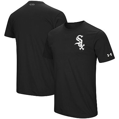 Men's Under Armour Black Chicago White Sox Wordmark Performance T-Shirt