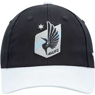 Women's Fanatics Branded Black Minnesota United FC Iconic Defender Adjustable Hat