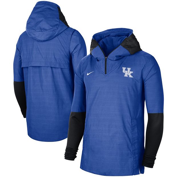 Men's Nike Royal Kentucky Wildcats College Player Quarter-Zip Pullover  Hoodie Jacket