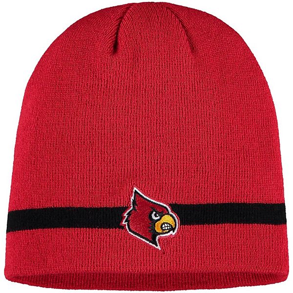 Adidas Louisville Cardinals Red Players Cuff Beanie Mens Knit Hat
