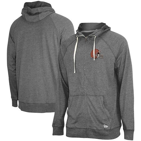 Men's New Era Heathered Gray Cleveland Browns In Season