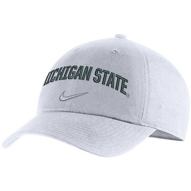 Nike Men's Michigan State Spartans White Heritage86 Arch Hat