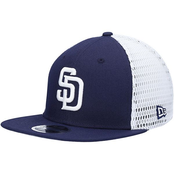 San Diego Padres New Era Scratch Squared Trucker 9FIFTY Snapback
