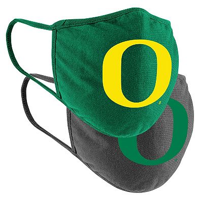 Adult Colosseum Oregon Ducks Logo Face Covering 2-Pack